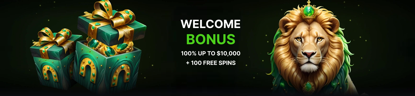 WELCOME BONUS